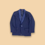 Coat Suit Pant Prussian Blue with White Shirt For 3 Year Boy