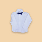Coat Suit Pant Prussian Blue with White Shirt For 3 Year Boy